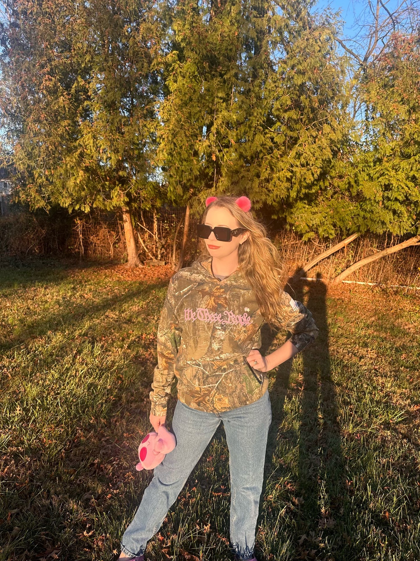 We These People Camo Hoodie