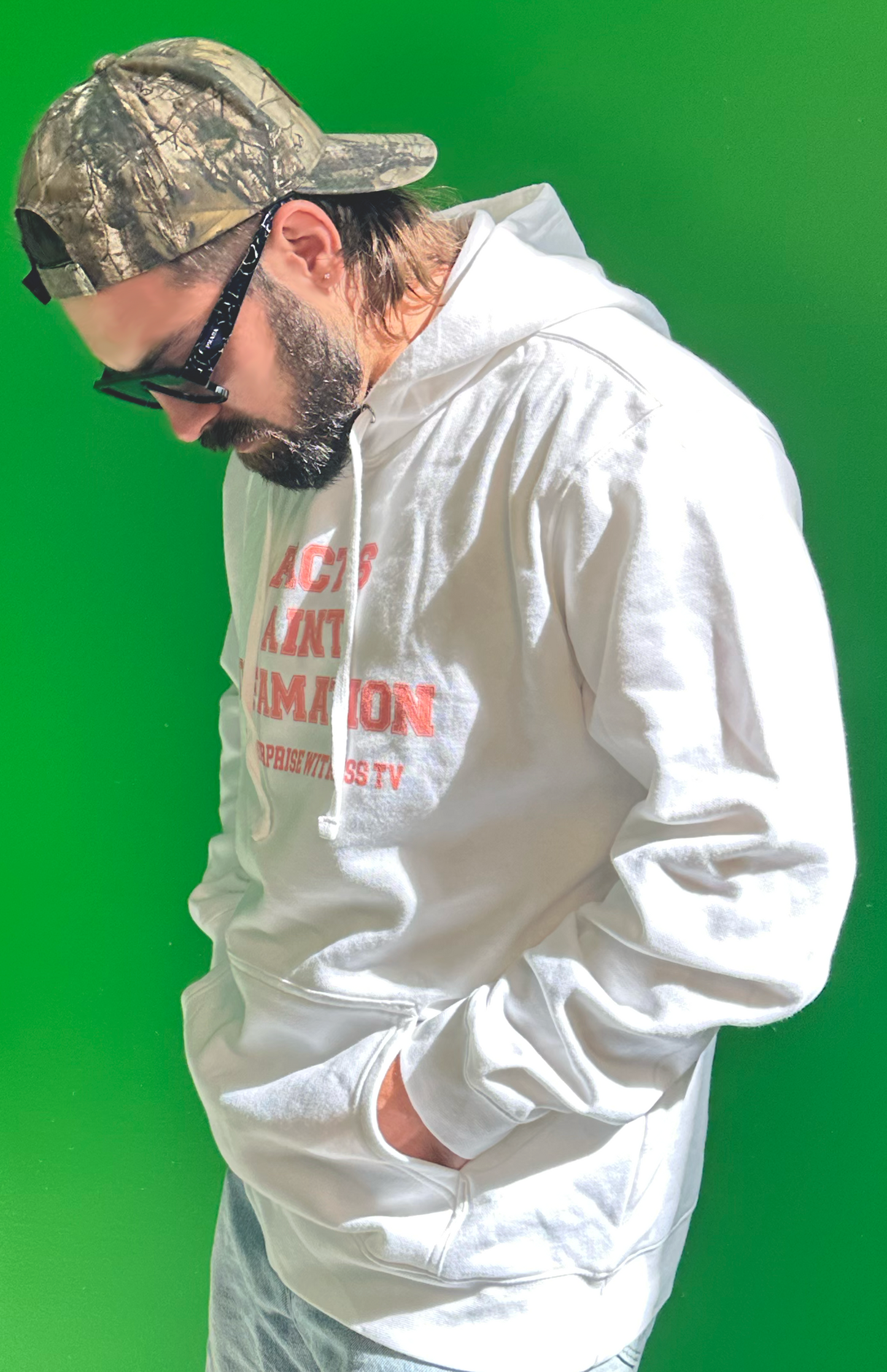 Facts Ain't Defamation White Hoodie